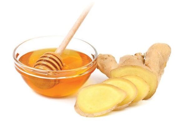 Honey plus ginger potency